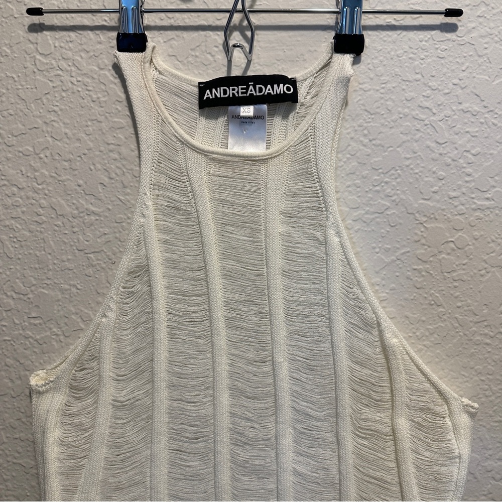 Andre Assous Cream Women's Top - Picture 8 of 11